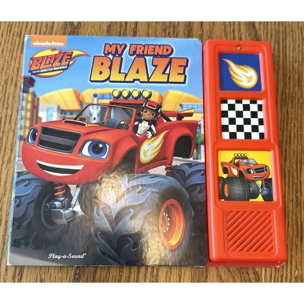 Blaze and the Monster‎ Machines My Friend Blaze Play A Sound Book. 2017 Rare